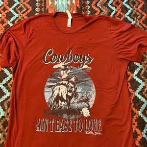 Cowboy graphic T-shirt